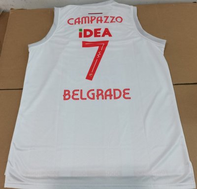 7 Facundo Campazzo Crvena Zvezda Meridianbet Belgrade Jersey